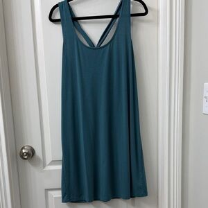 Old Navy Teal Midi Dress